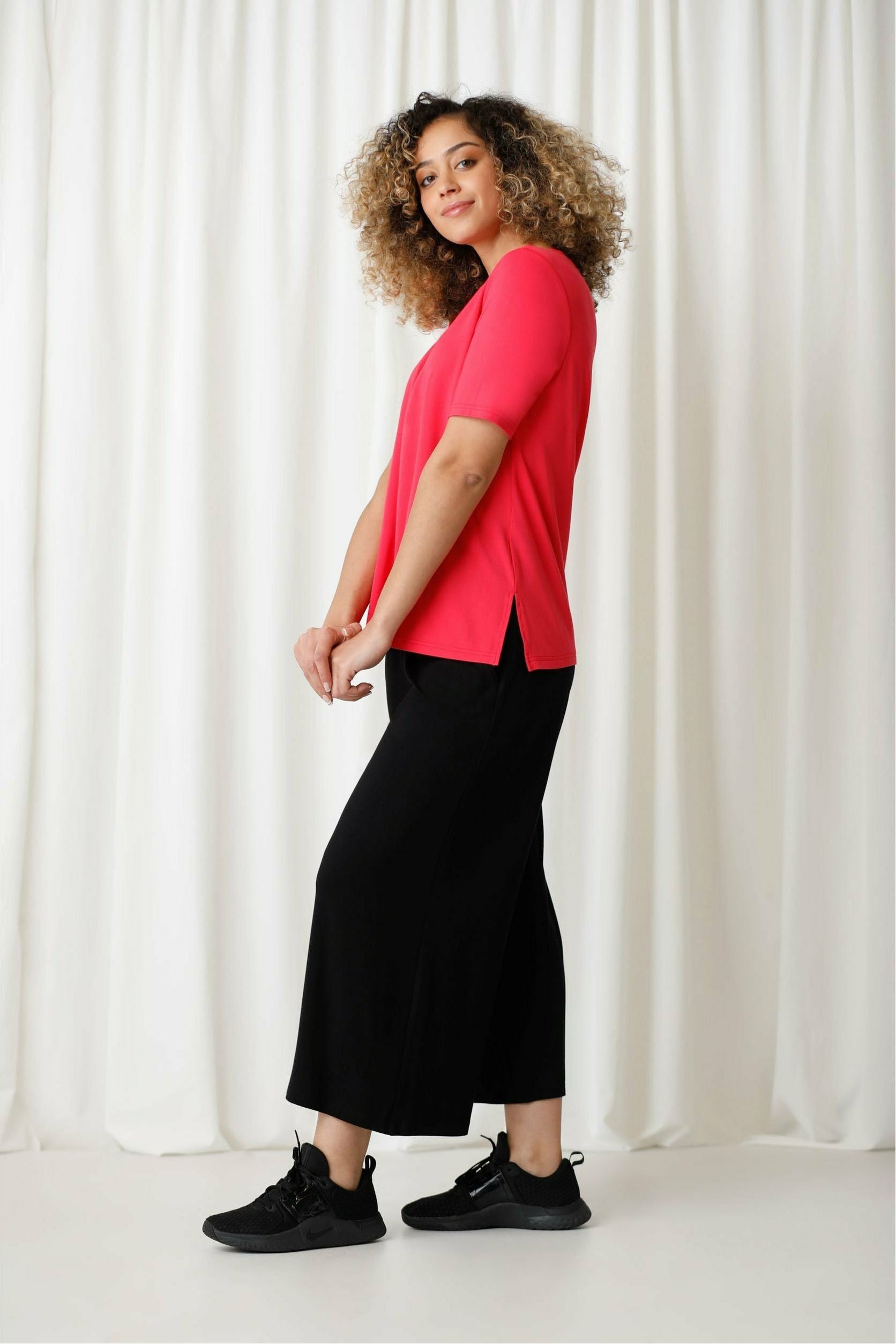 Sympli Bamboo Crew Neck T-Shirt - Style T4200, side