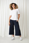 Sympli Bamboo Crew Neck T-Shirt - Style T4200, front, white