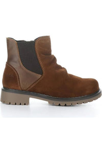 Bos & Co Waterproof Ankle Boot - Style Barb, outside, camel