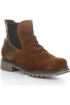 Bos & Co Waterproof Ankle Boot - Style Barb, angle, camel