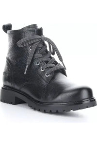 Bos & Co Waterproof Ankle Boot - Style Carinas, outside angle, black