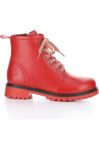 Bos & Co Waterproof Ankle Boot - Style Carinas, outside, red fire