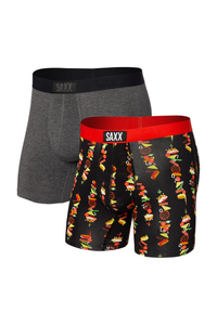 Saxx Vibe Boxer Brief Two Pack - Style SXPP2V SHH, front
