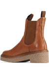 EOS Chelsea Ankle Boot - Style Freya, inside, brandy