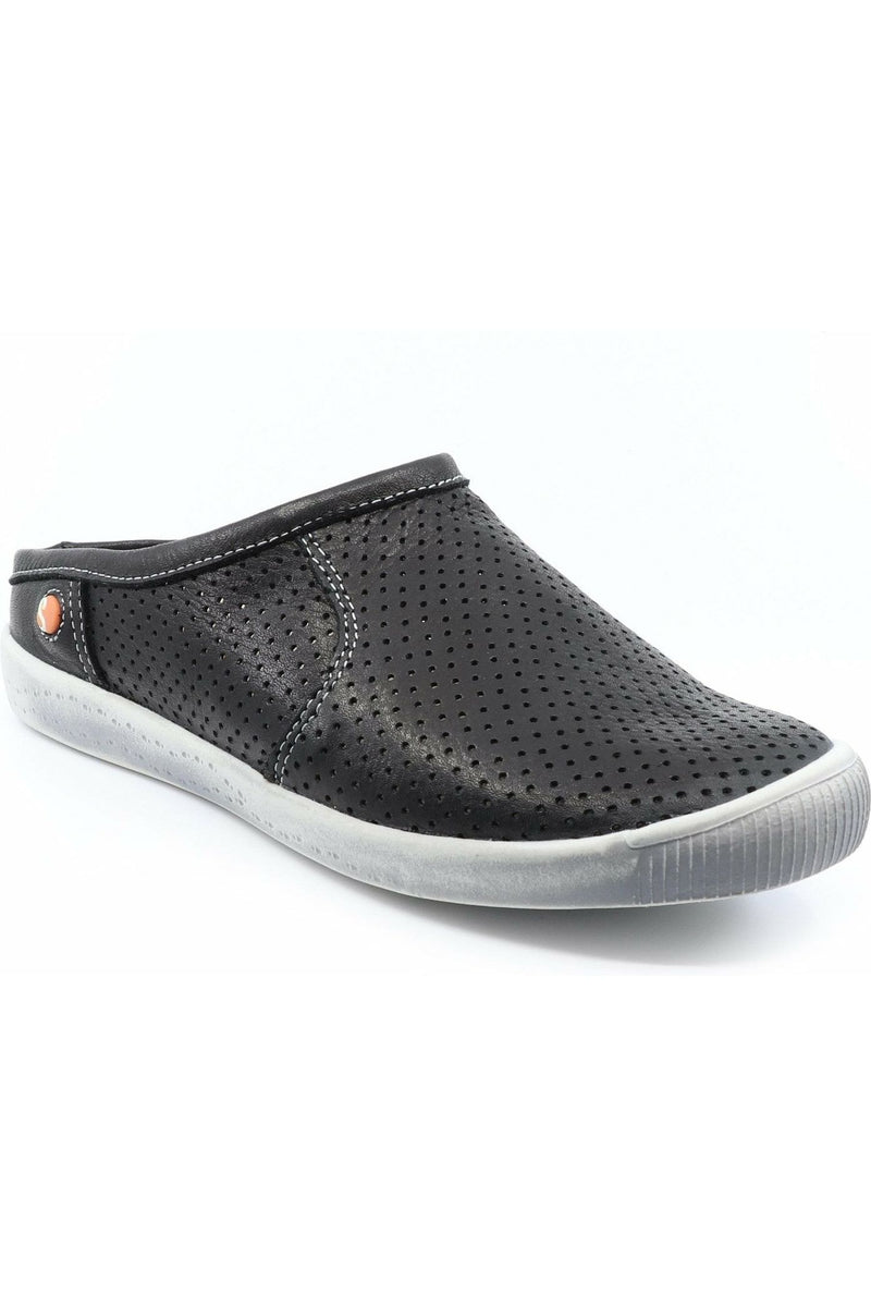 Softinos by Fly London Sneaker Mule - Style Ima, front outside angle