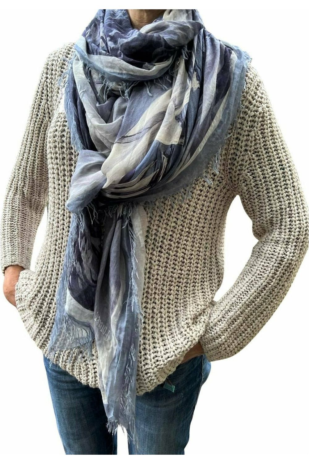 Love's Pure Light "Rewards in Waiting" Silk Shawl - Style D-362, fig2