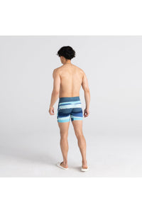 Saxx Ultra Soft Boxer Brief Two Pack - SXPP2U PCS, paint can stripe, back