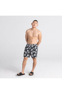 Saxx Oh Buoy 2N1 Men's Swim Shorts - Style SXSW04L-BNB, front, model