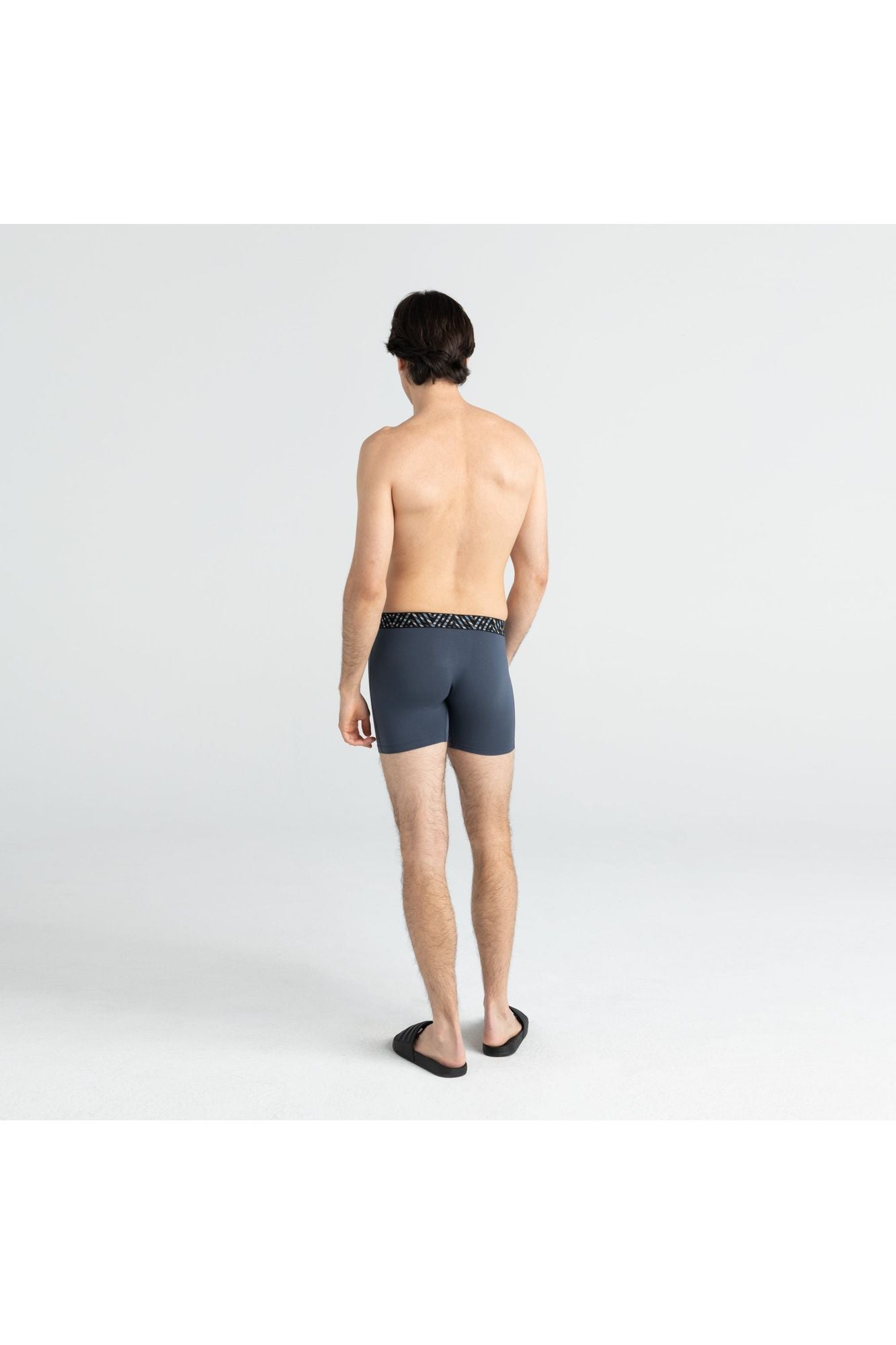 Saxx Vibe Super Soft Boxer Brief - SXBM35-IAZ, back, model