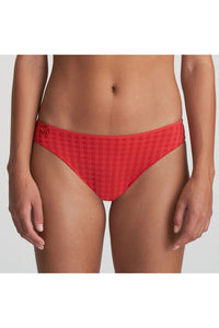 Marie Jo Rio Bikini Panty - Style 0500410, front, scarlett
