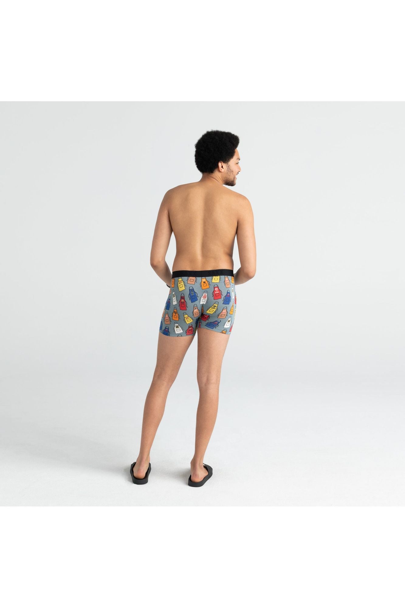 Saxx Vibe Boxer Brief - Style SXBM35 GWG, back2