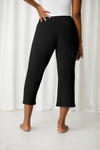 Sympli Straight Leg Crop Pant - Style 27226, back