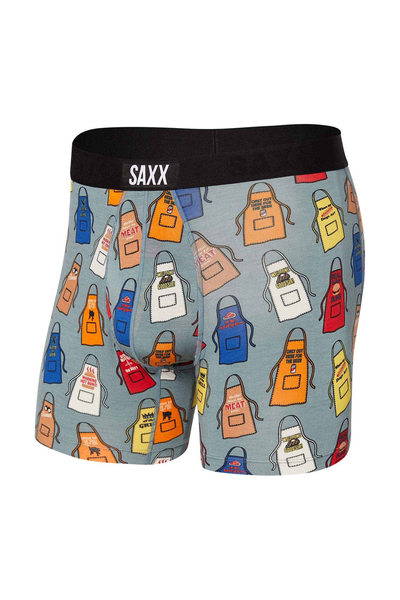 Saxx Vibe Boxer Brief - Style SXBM35 GWG, front